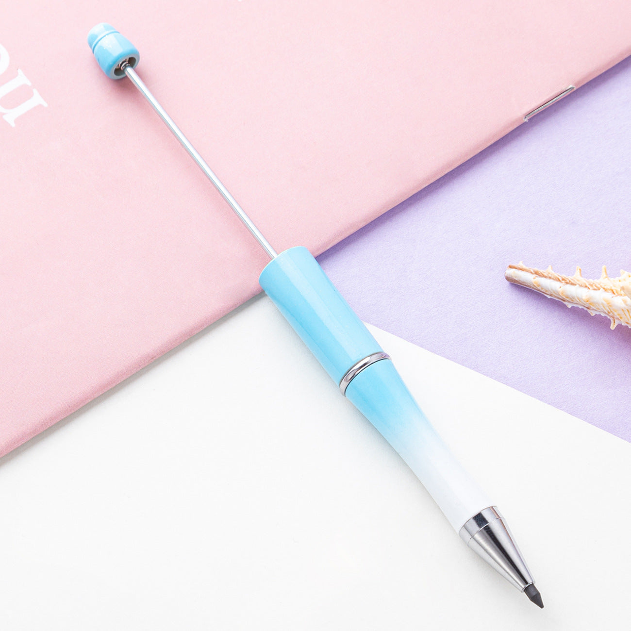 DIY beaded pencil, no sharpening, sketch drawing pencil