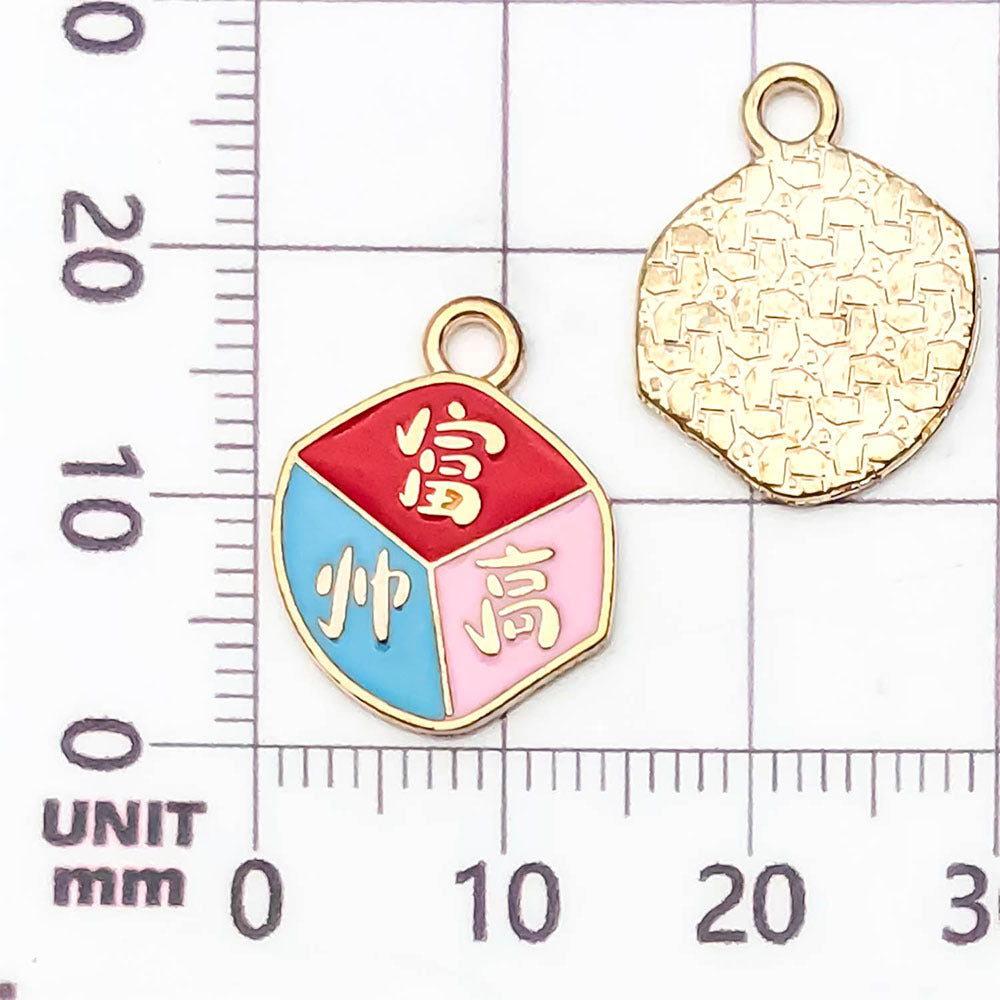 NO.10 Mixed 20 New Year's metal alloy