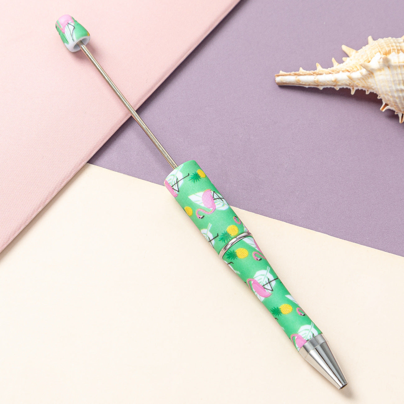 139-Color!! Printed , new bead pen, handmade DIY pen