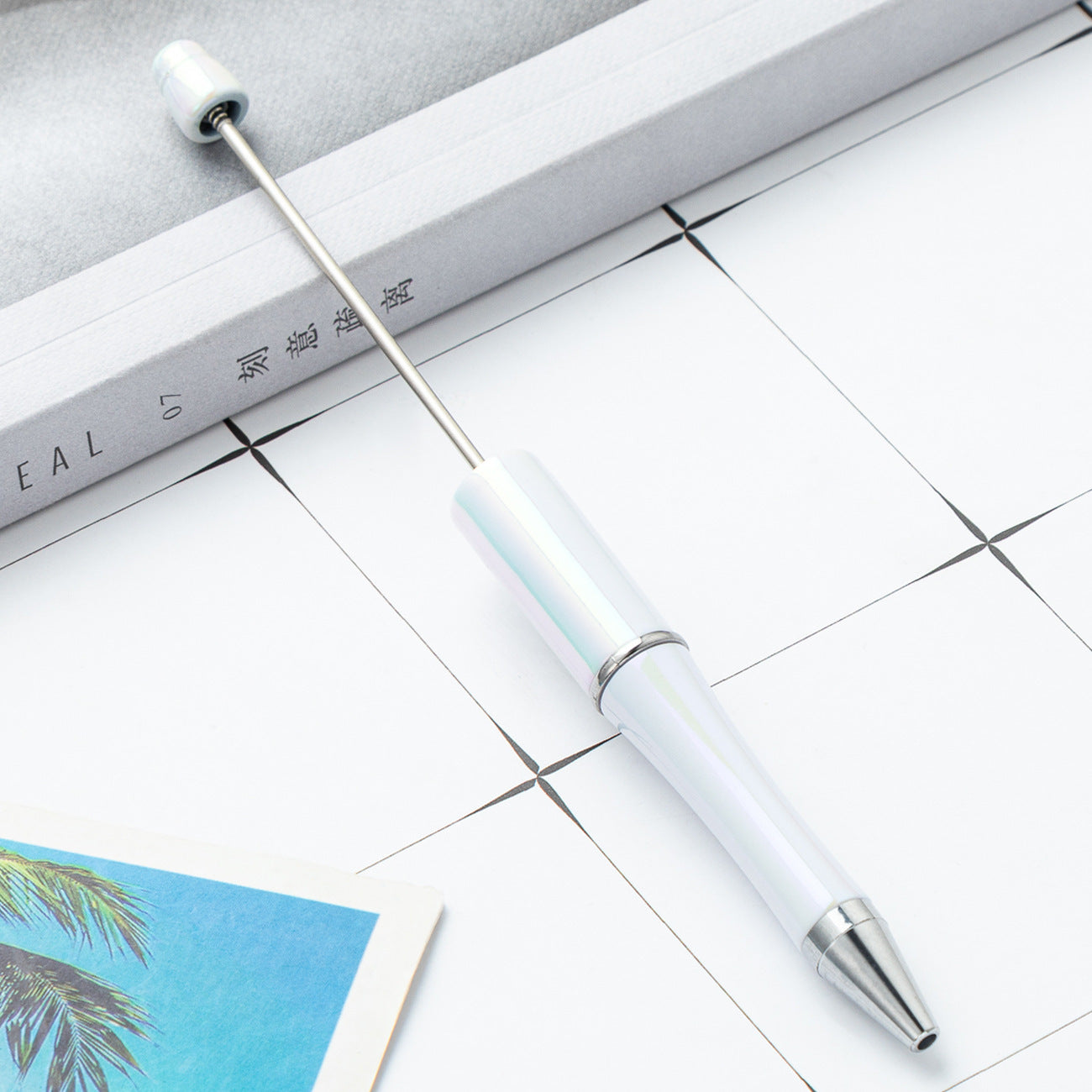 25 -gradient color Electroplating UV DIY new beaded pen