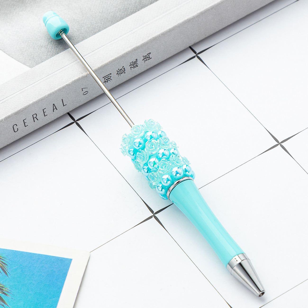 20-Color DIY rose bead pen