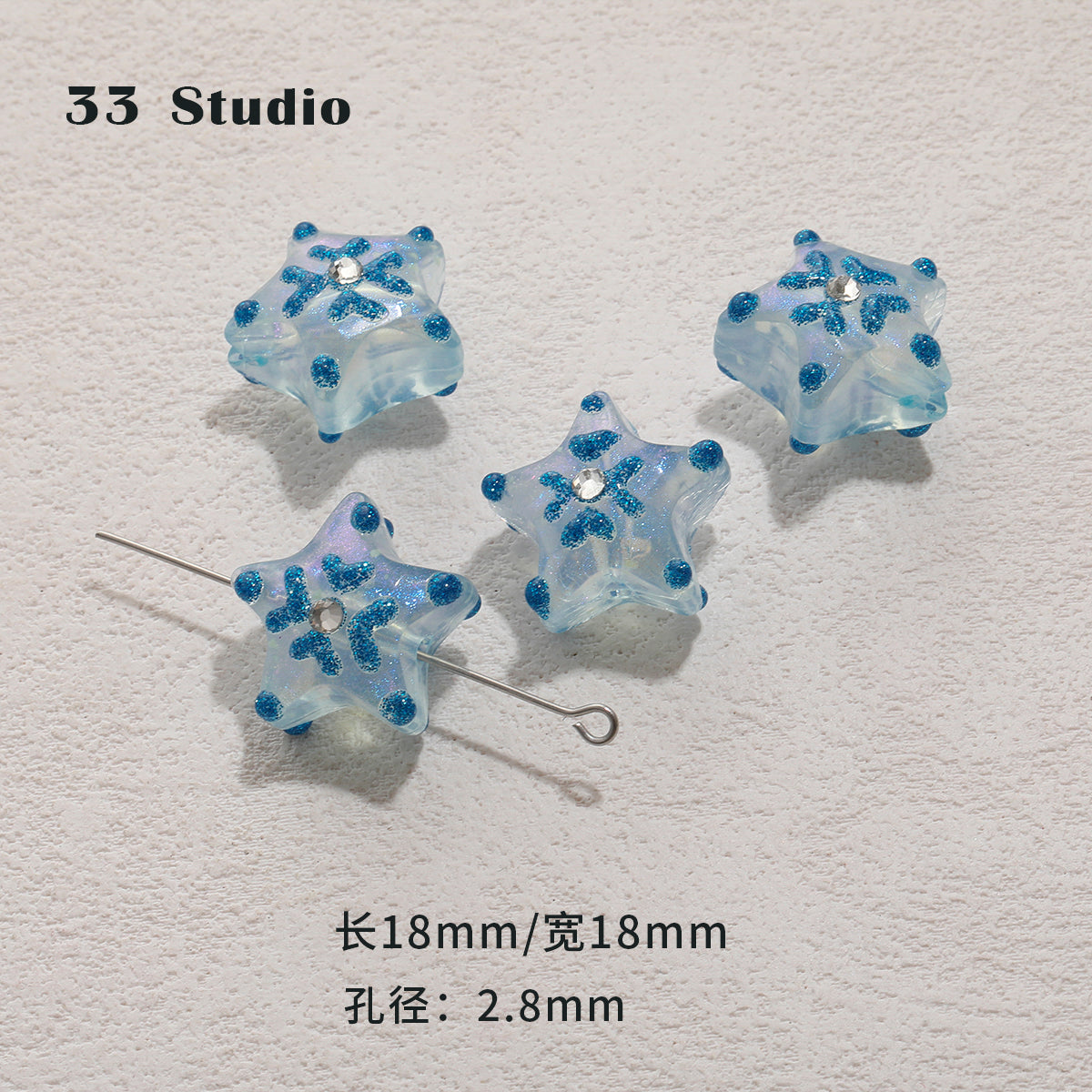 Heavy industry hand-painted beads/glazed beads/partition beads/DIY accessories