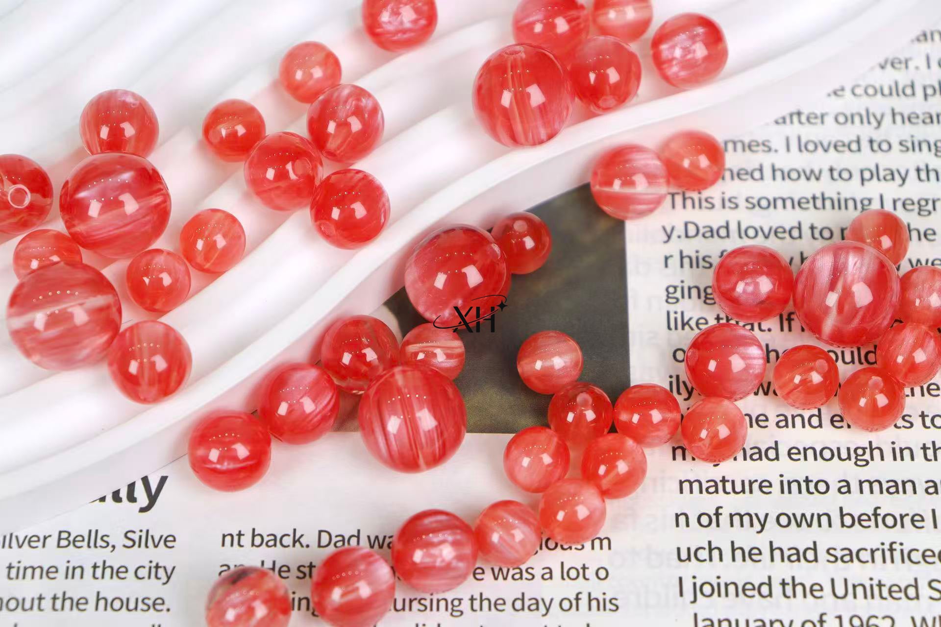 NO.16 Dreamy Moonlight  Resin Beads 白月光（鎏银）