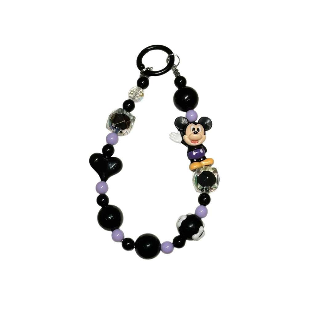 C1 new three-dimensional cartoon Mickey mobile phone chain/keychain/bag pendant