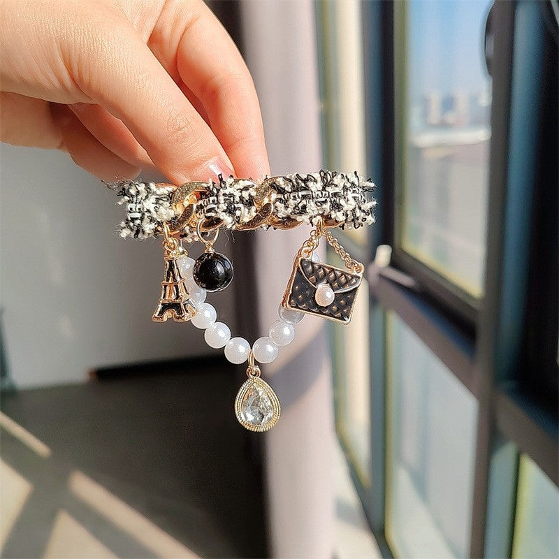 29-Type Hand Painted Enamel Sparkling Diamond Vintage Animal Brooch, Pink Flower Fashion Brooch