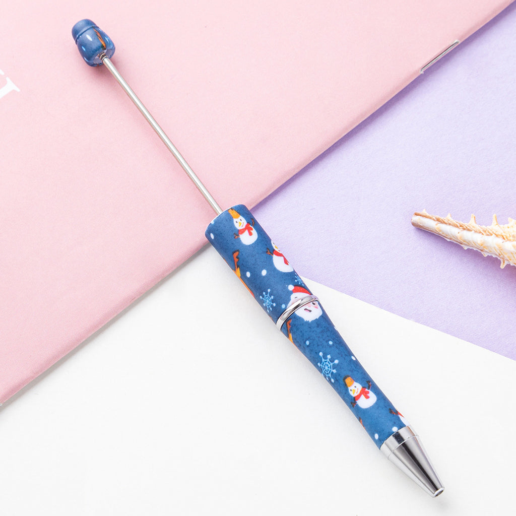 139-Color!! Printed , new bead pen, handmade DIY pen