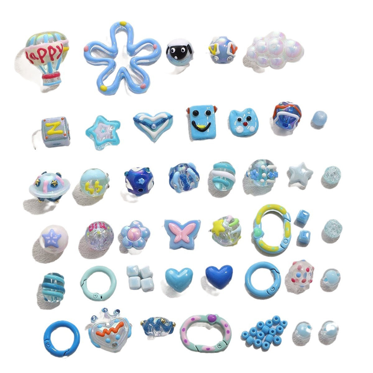 Heavy industry hand-painted beads/glazed beads/partition beads/DIY accessories