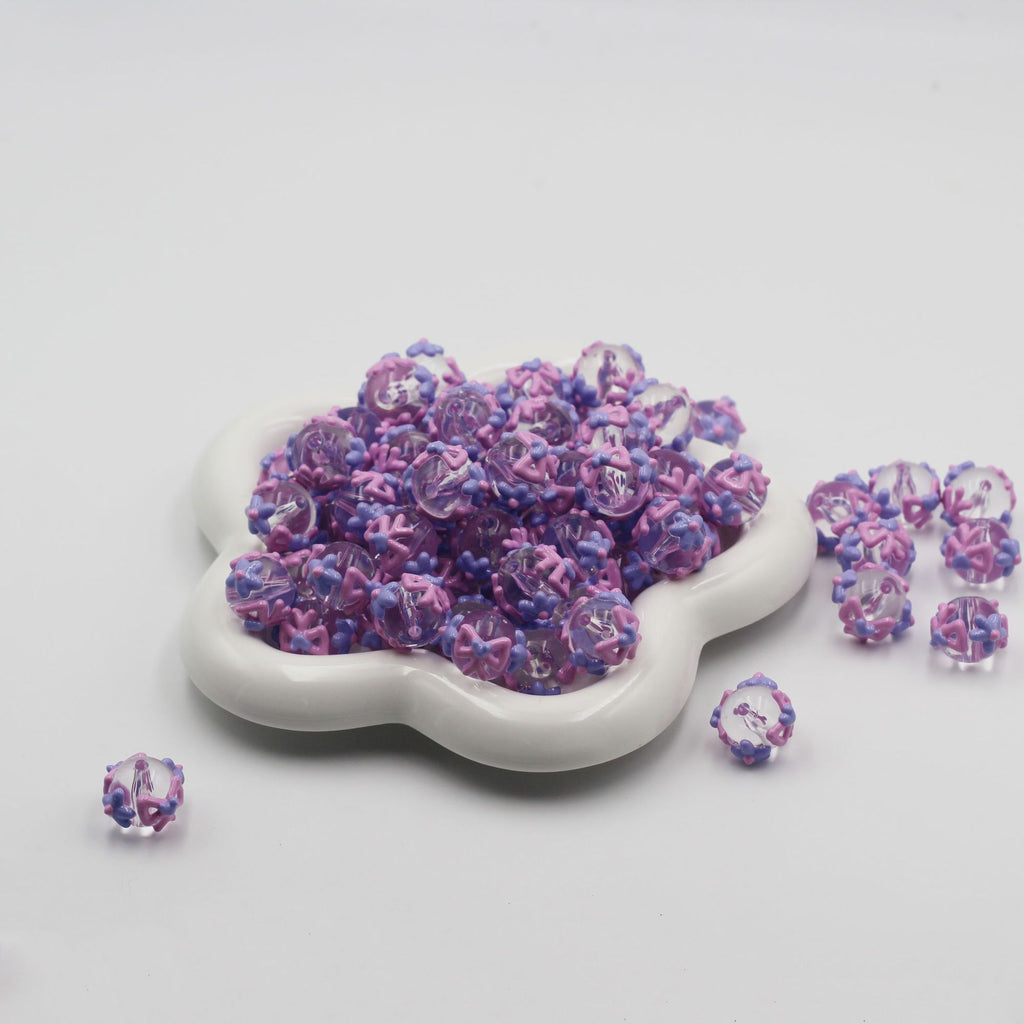 No, 10 purple, beaded DIY