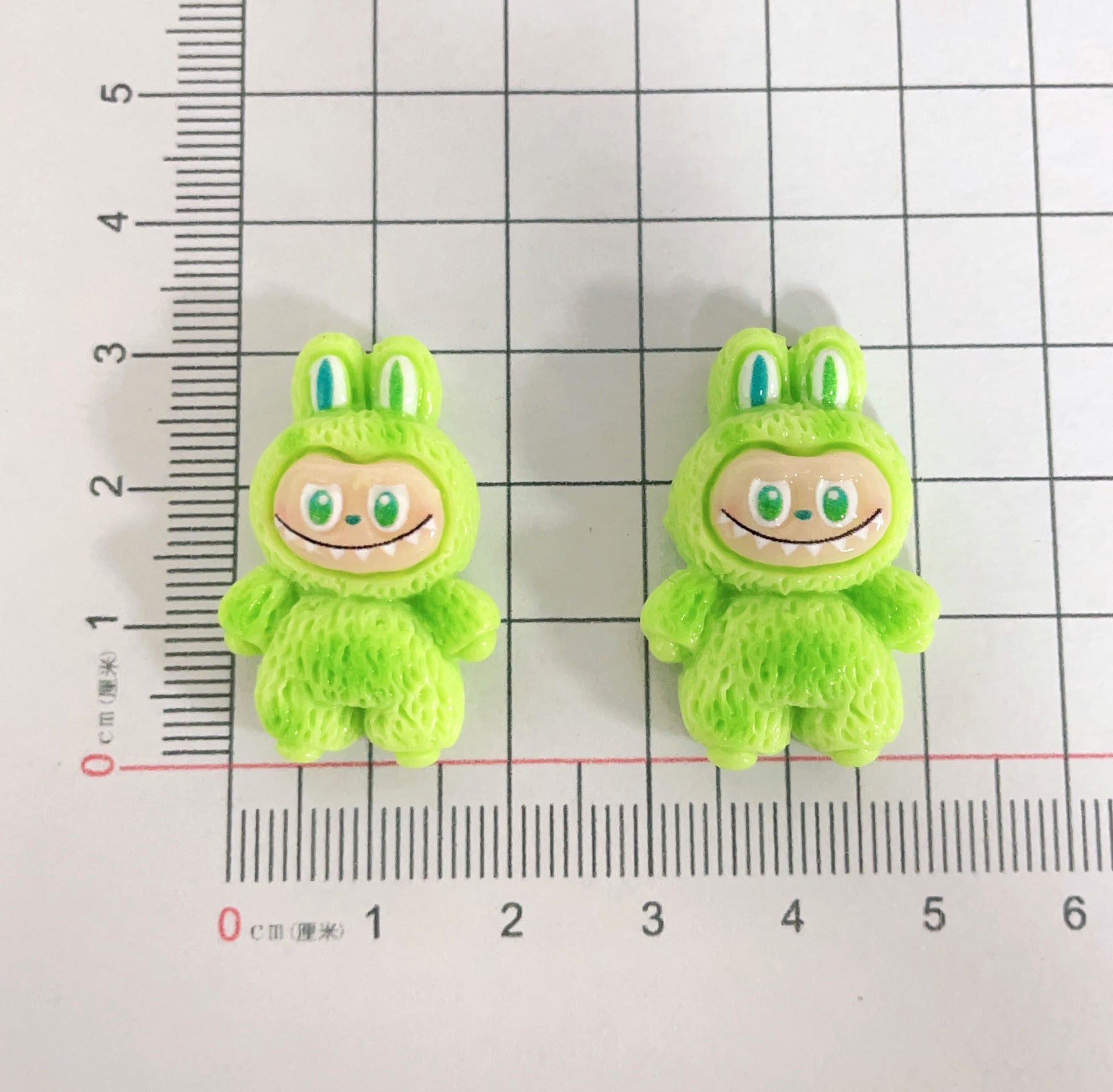 Abubu2 New cartoon  resin accessories/DIY cream glue handmade patch/mobile phone keychain hanging