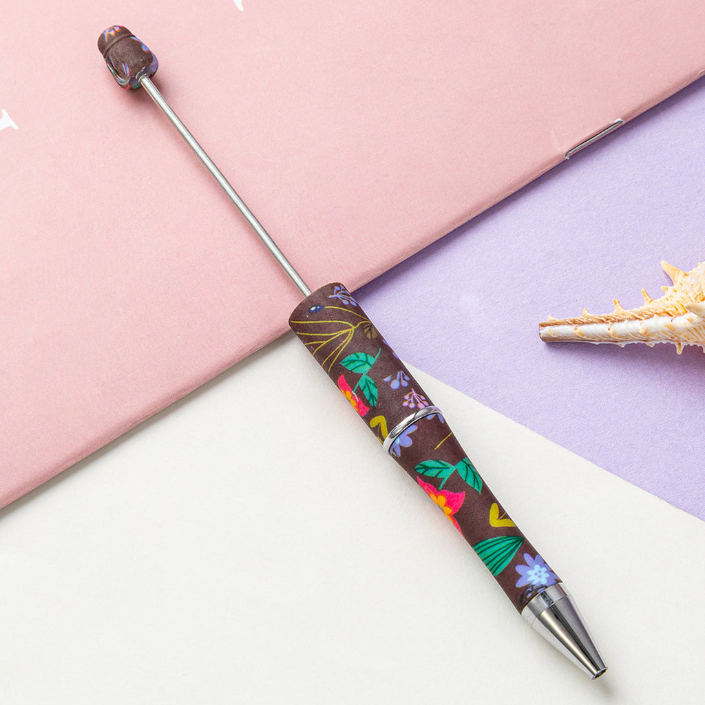 139-Color!! Printed , new bead pen, handmade DIY pen