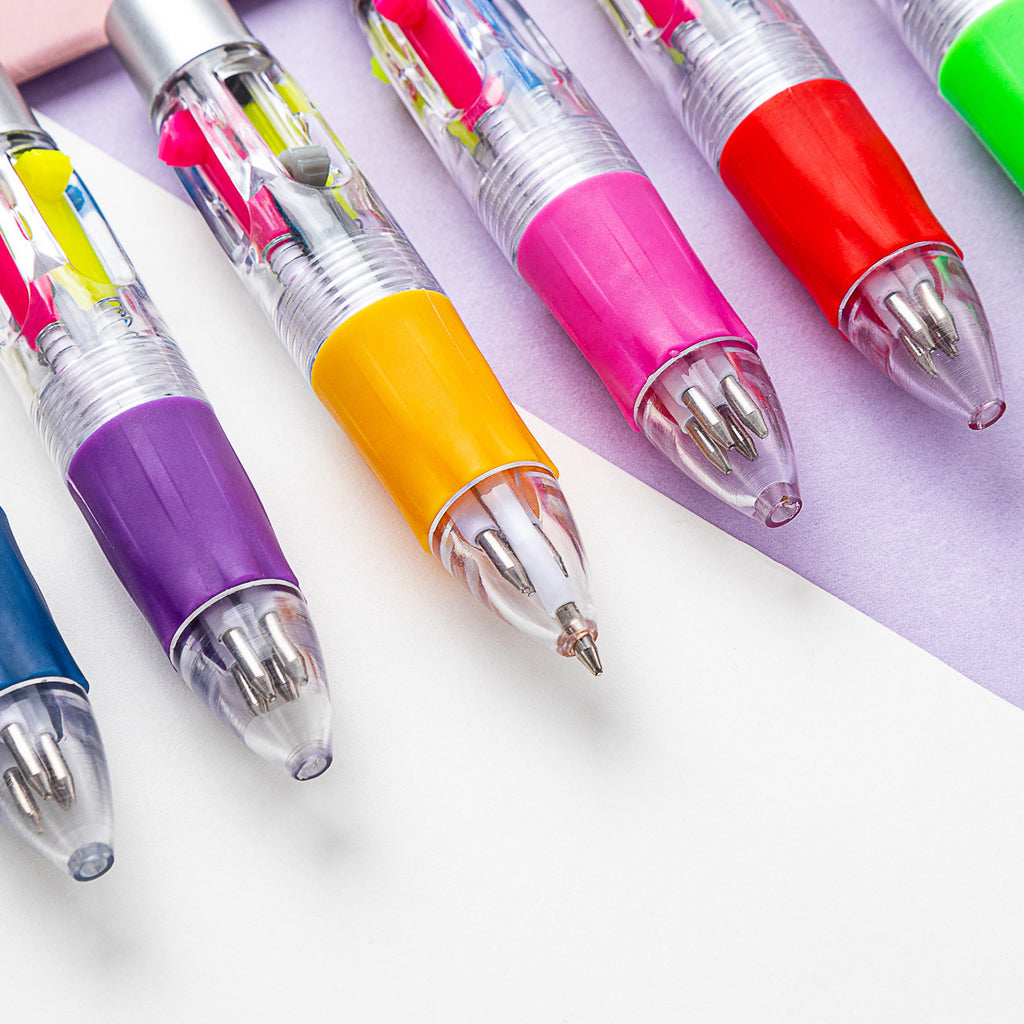 Four-color of one bead pen, DIY bead pen