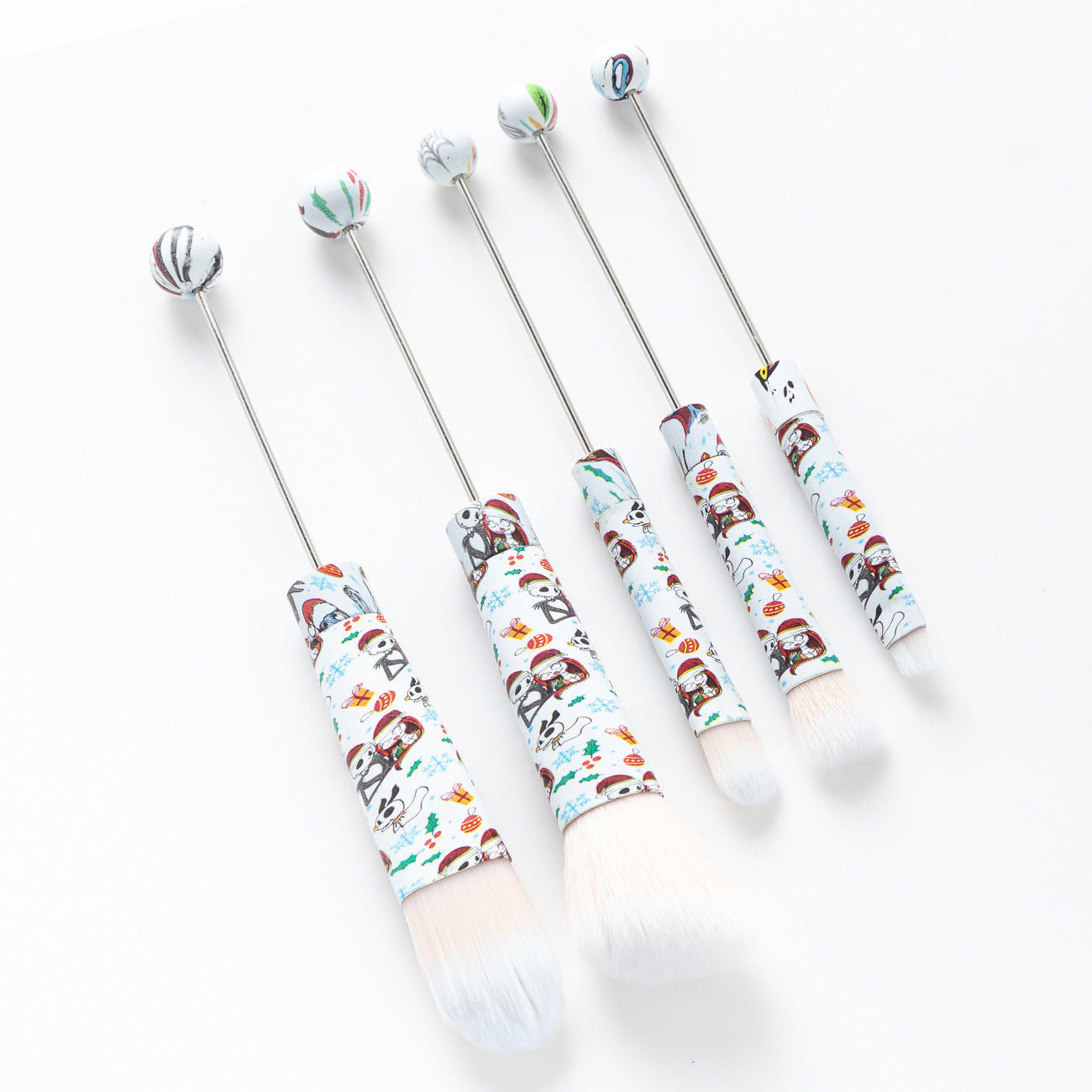 15-COLOR DIY Beaded Makeup Brush Set B