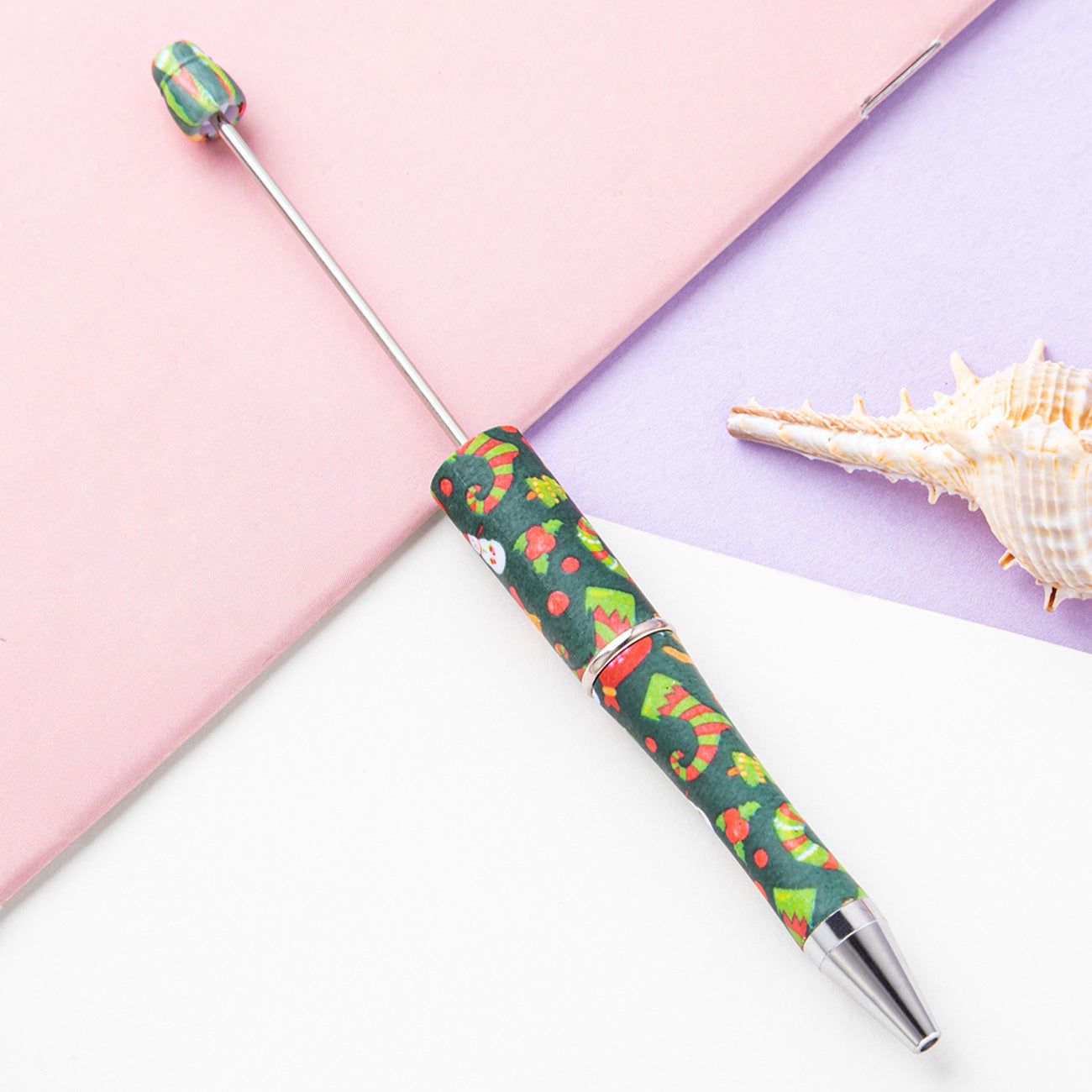 139-Color!! Printed , new bead pen, handmade DIY pen