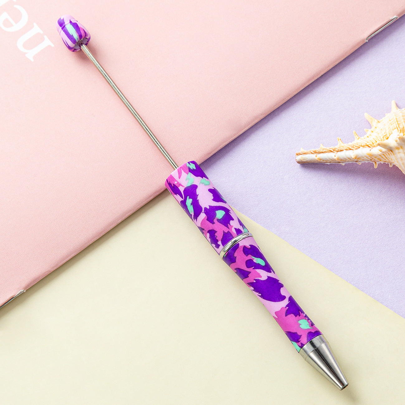 139-Color!! Printed , new bead pen, handmade DIY pen