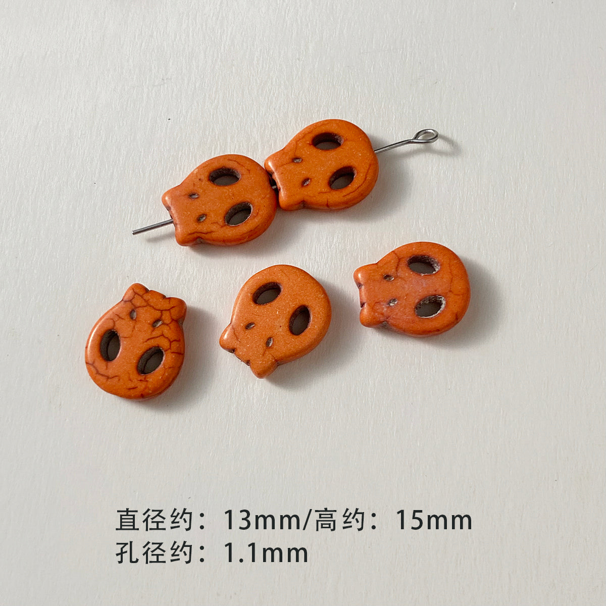 Large synthetic turquoise/spacer/spacer beads/round beads loose beads/DIY accessories