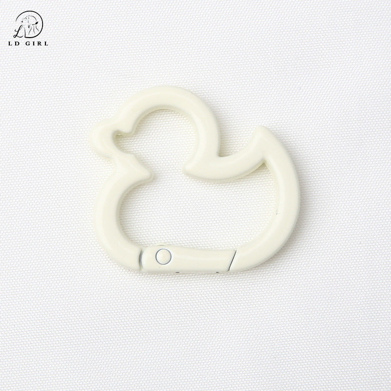 A duckling key ring DIY keychain accessories