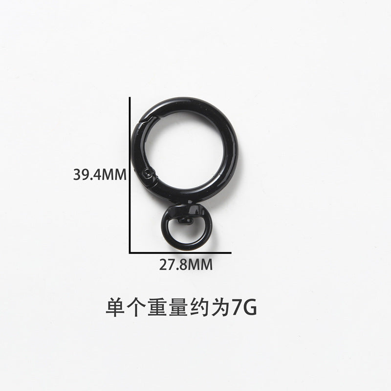 A8 character spring buckle, mobile phone chain DIY, universal buckle