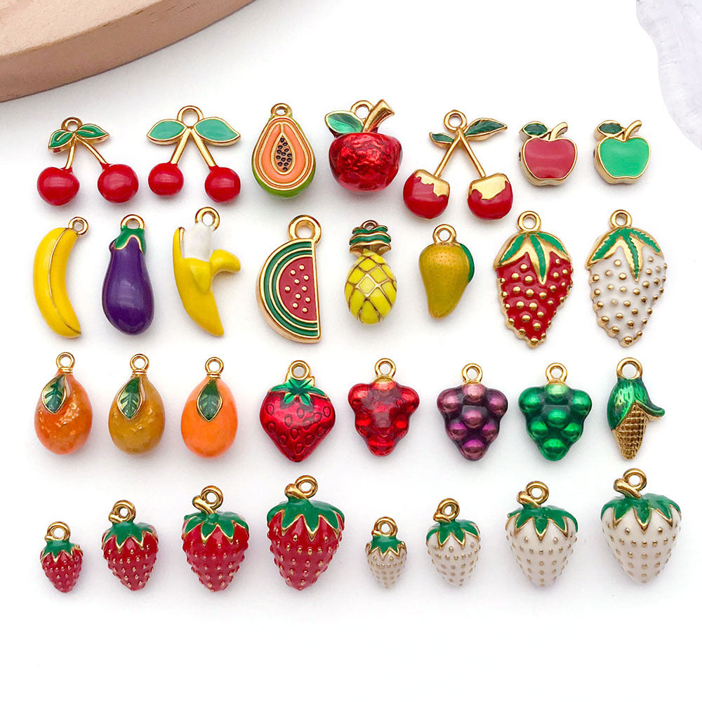 NO.1  Fruit 3DBracelet Necklace Jewelry Accessories