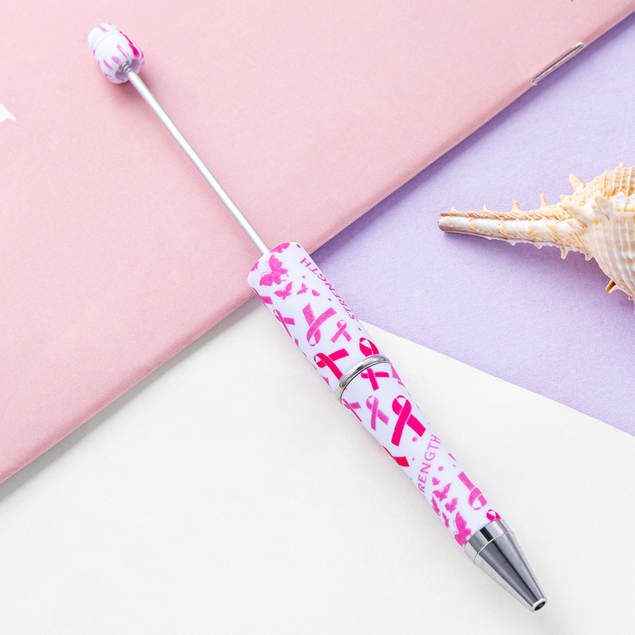 139-Color!! Printed , new bead pen, handmade DIY pen