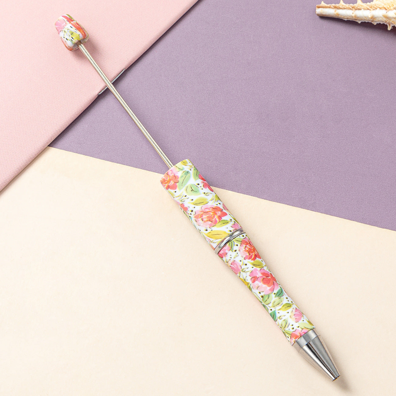 139-Color!! Printed , new bead pen, handmade DIY pen