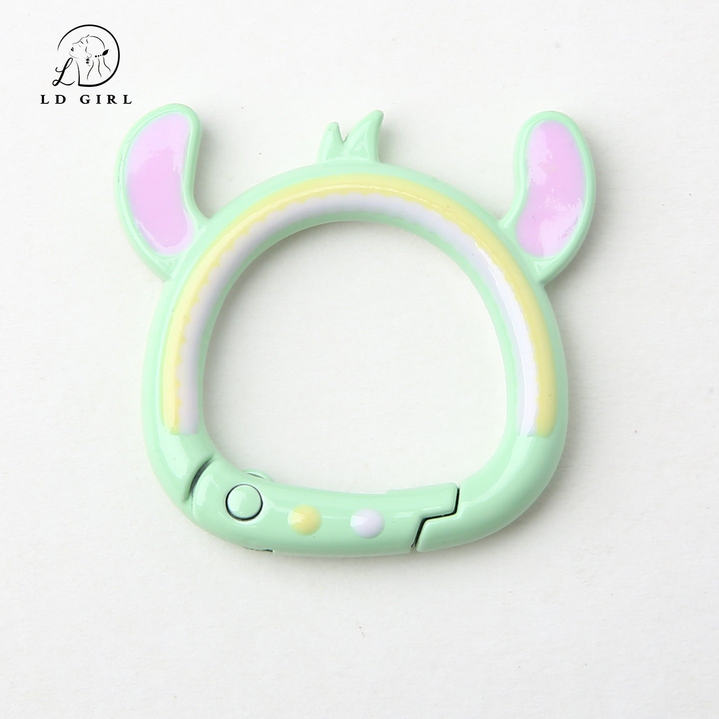 A small boy head spring buckle DIY handmade accessories