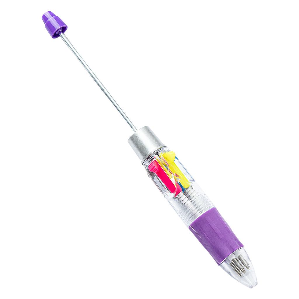 Four-color of one bead pen, DIY bead pen