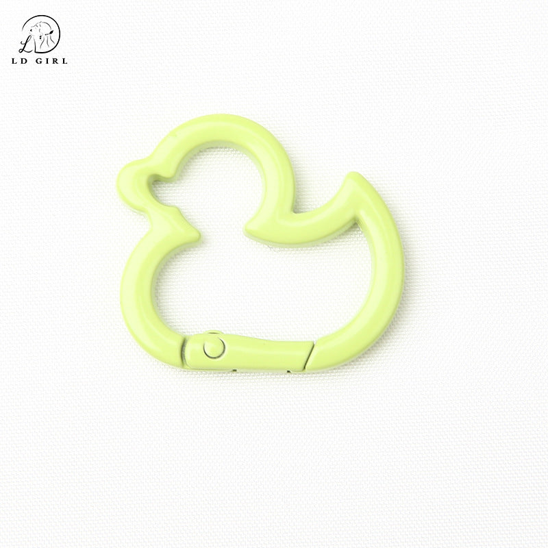 A duckling key ring DIY keychain accessories