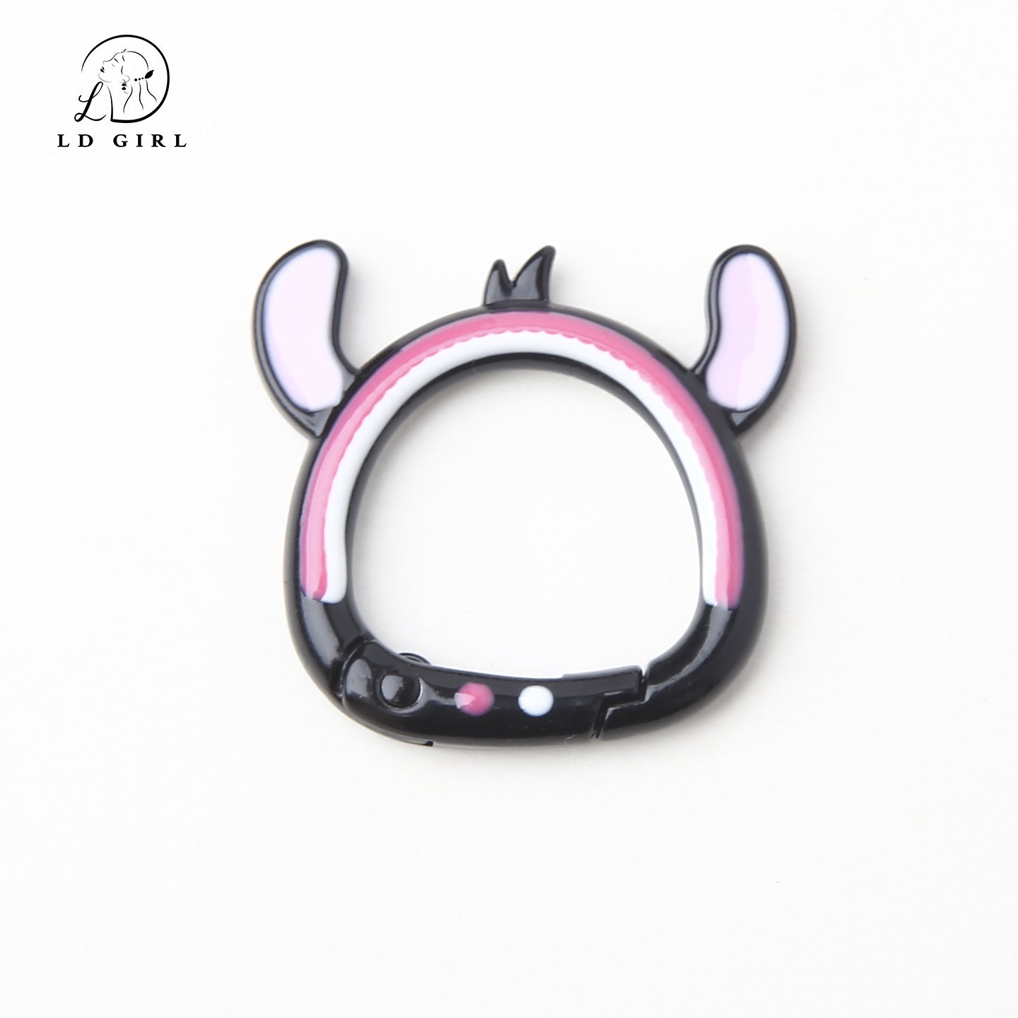 A small boy head spring buckle DIY handmade accessories