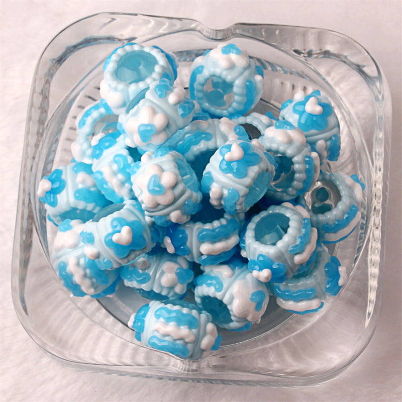 No.2 Hand-painted beads/bead pens/DIY mobile phone chain/car hanging/bag hanging/