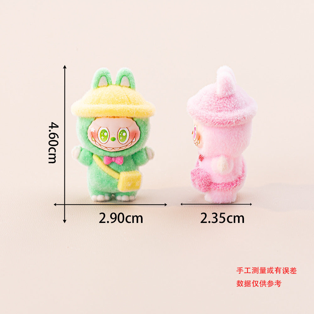 Labubu DIY pendant, set B