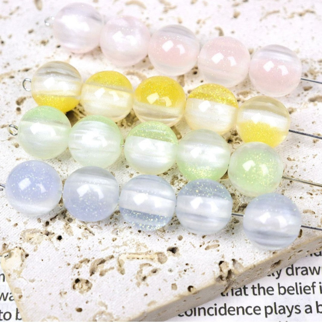 NO.5 Sunlight-activated Coloring-changing Resin Beads C 流星雨