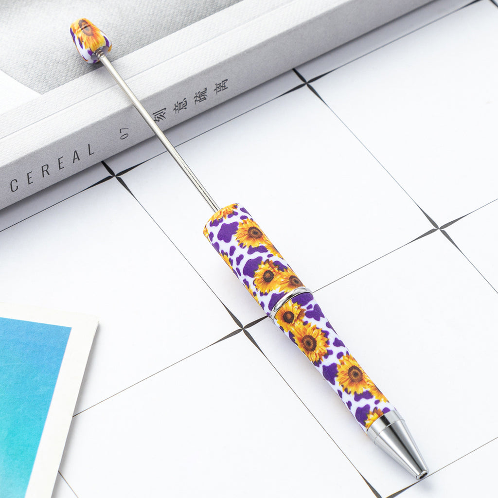 139-Color!! Printed , new bead pen, handmade DIY pen
