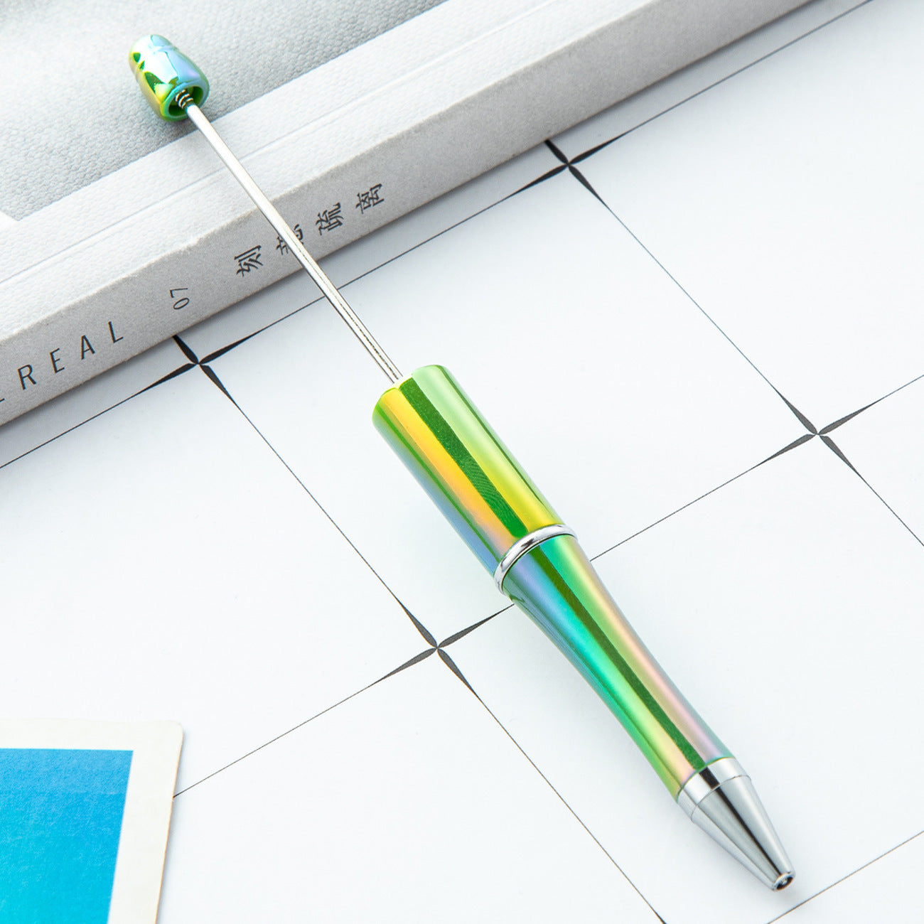 25 -gradient color Electroplating UV DIY new beaded pen