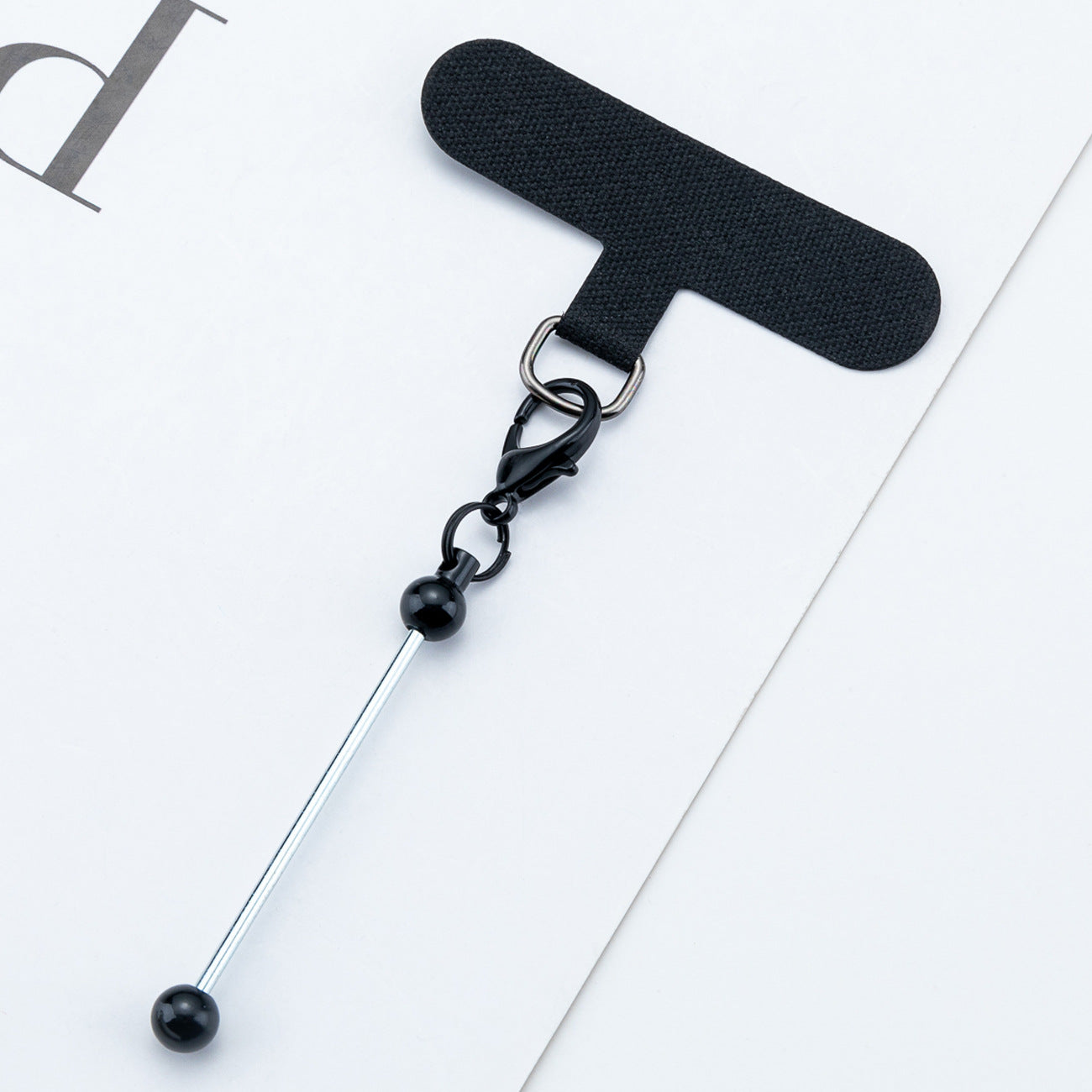 15-Color DIY beaded mobile phone clip, universal mobile phone case clip, transparent color fixing patch, anti-loss strong gasket