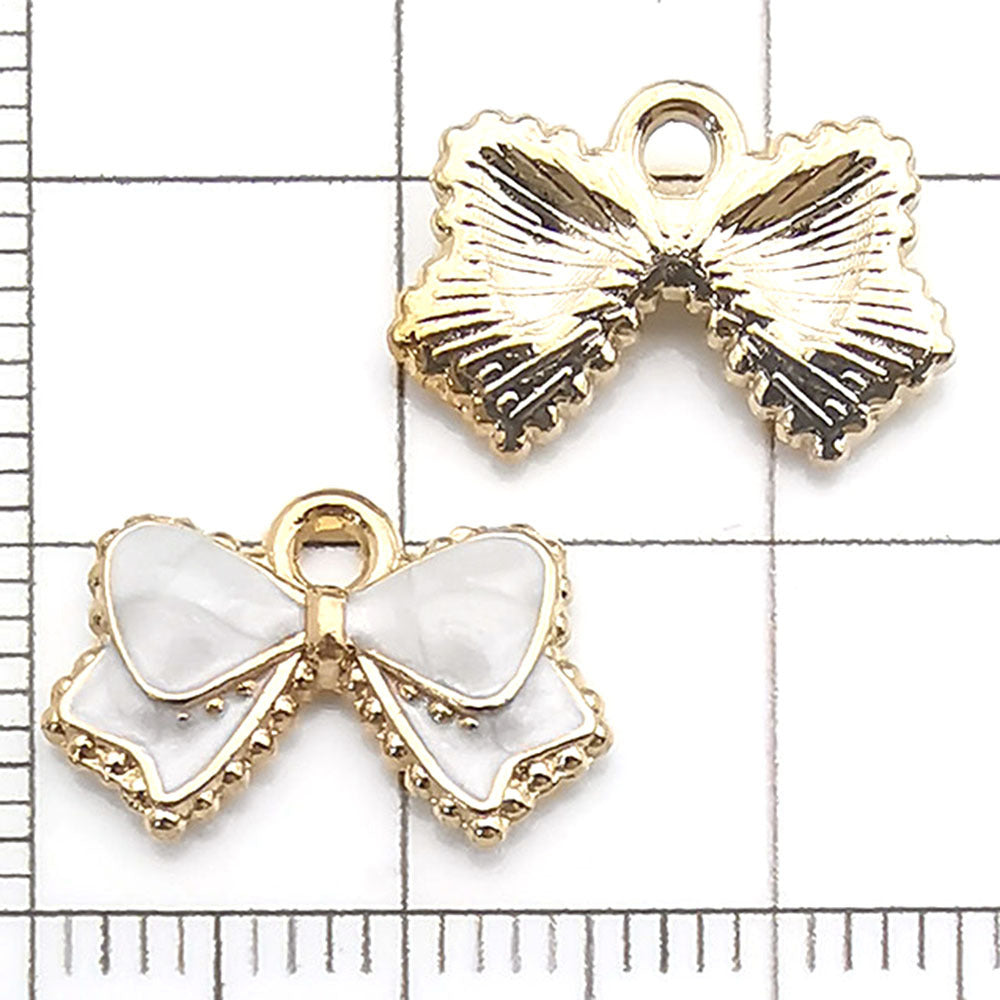 NO.24 Mixed 20 white gold plated enamel charm metals, alloys