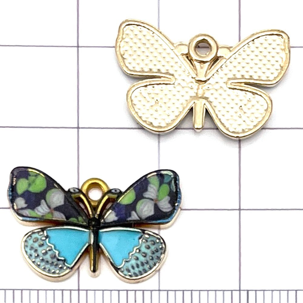 NO.6 butterfly pendant, DIY jewelry accessories.
