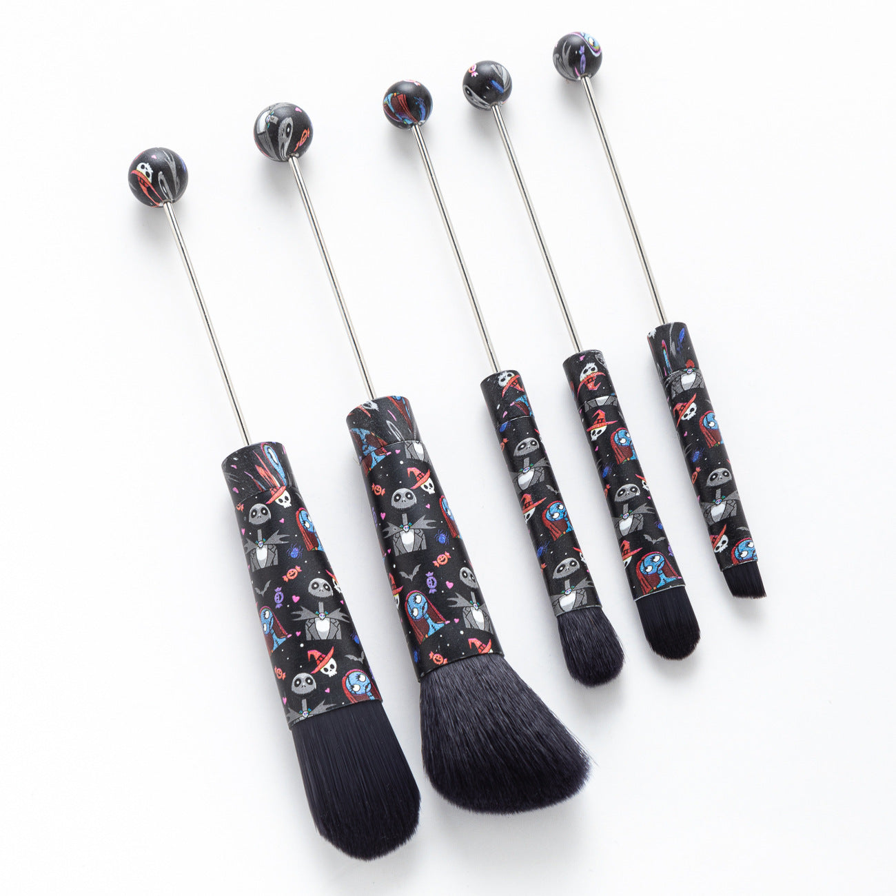 15-COLOR DIY Beaded Makeup Brush Set B