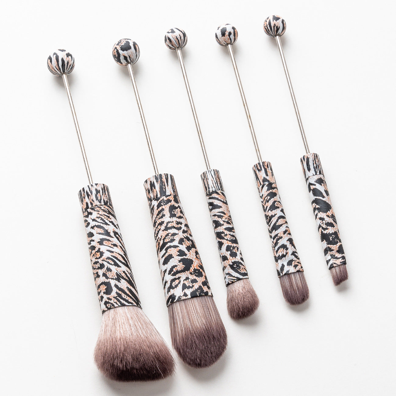 15-COLOR DIY Beaded Makeup Brush Set B