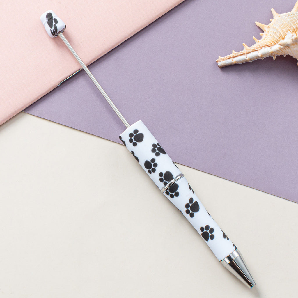 139-Color!! Printed , new bead pen, handmade DIY pen