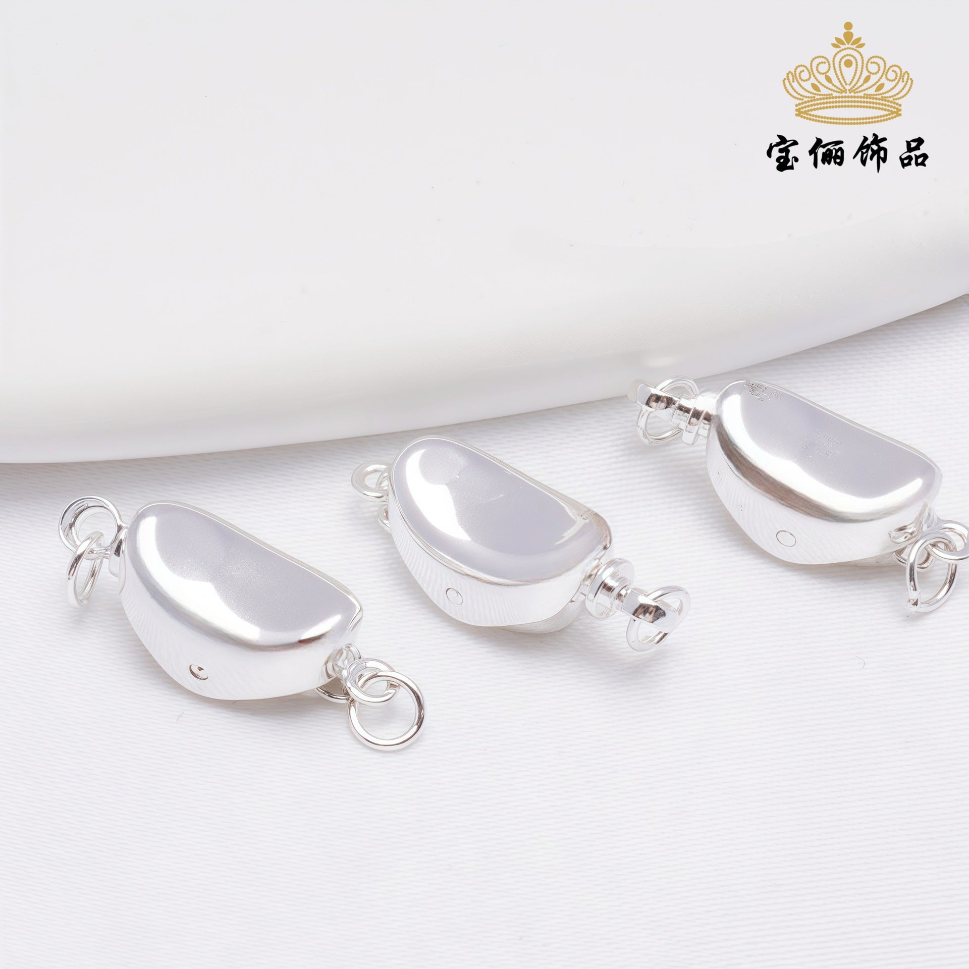 B*10PCS 18k color retention/insert stick buckle/DIY ingot buckle