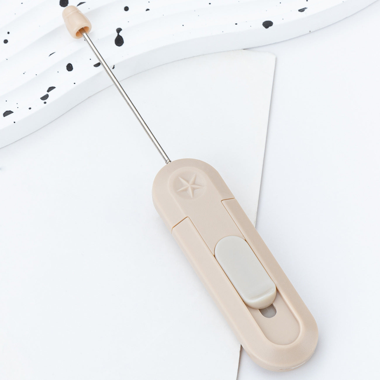 DIY beaded courier knife, portable unpacking artifact, unpacking courier, paper cutting, knife, unpacking knife, office home art knife