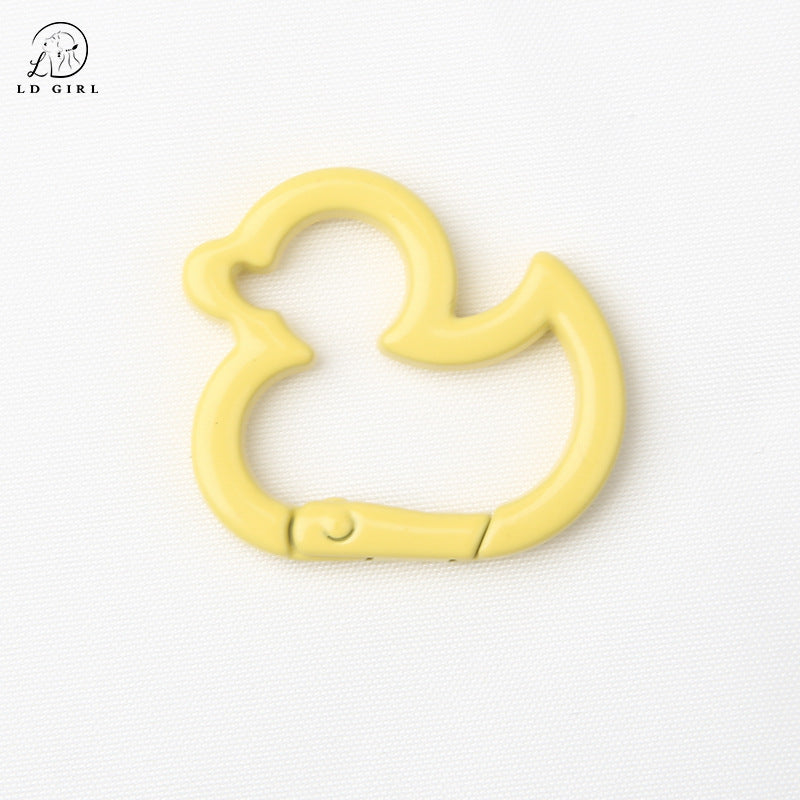A duckling key ring DIY keychain accessories
