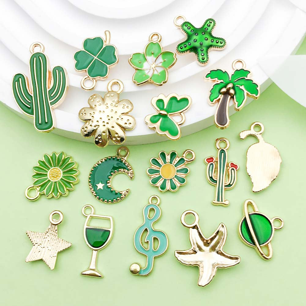 NO.15-3 Mixed 20 green metal, alloy