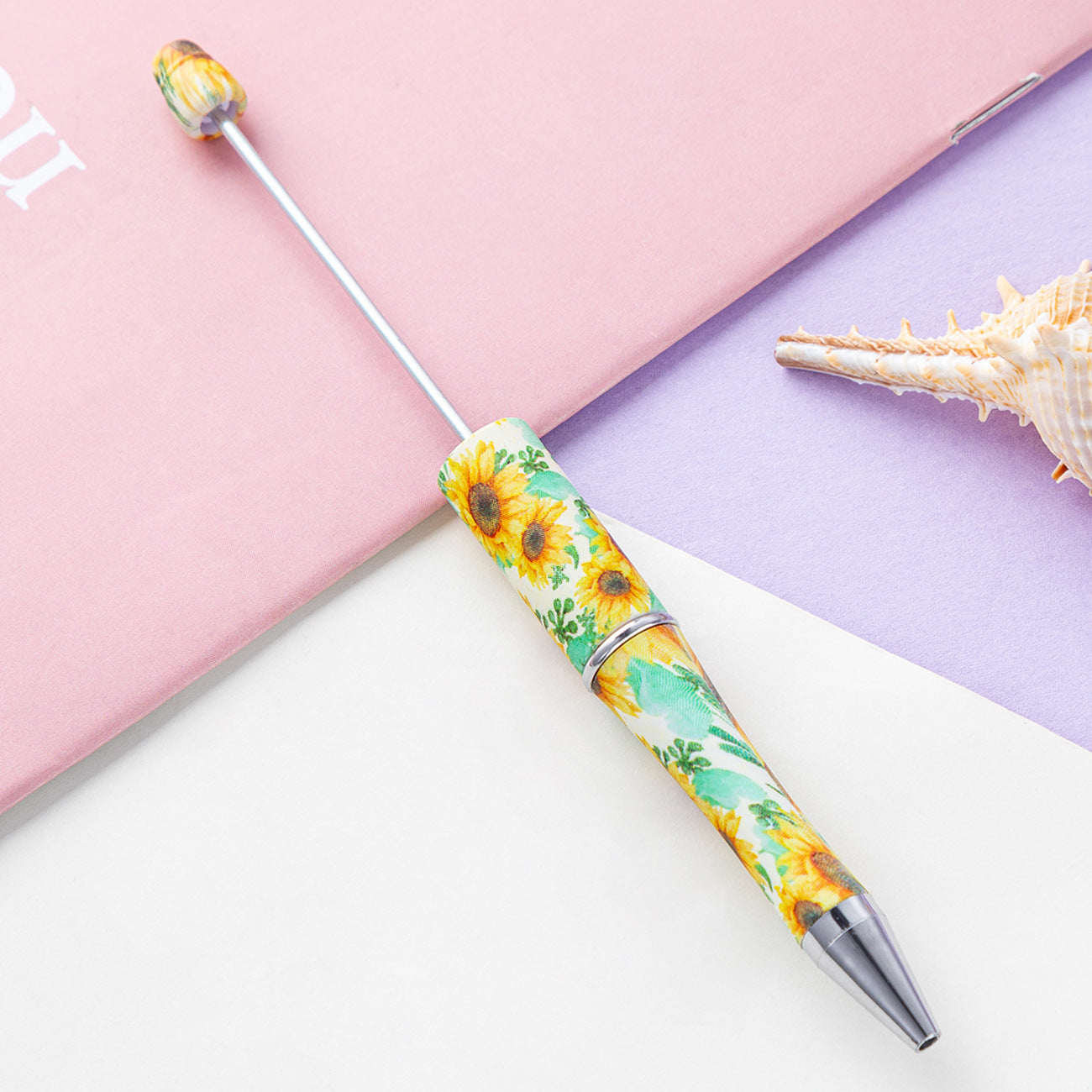 139-Color!! Printed , new bead pen, handmade DIY pen