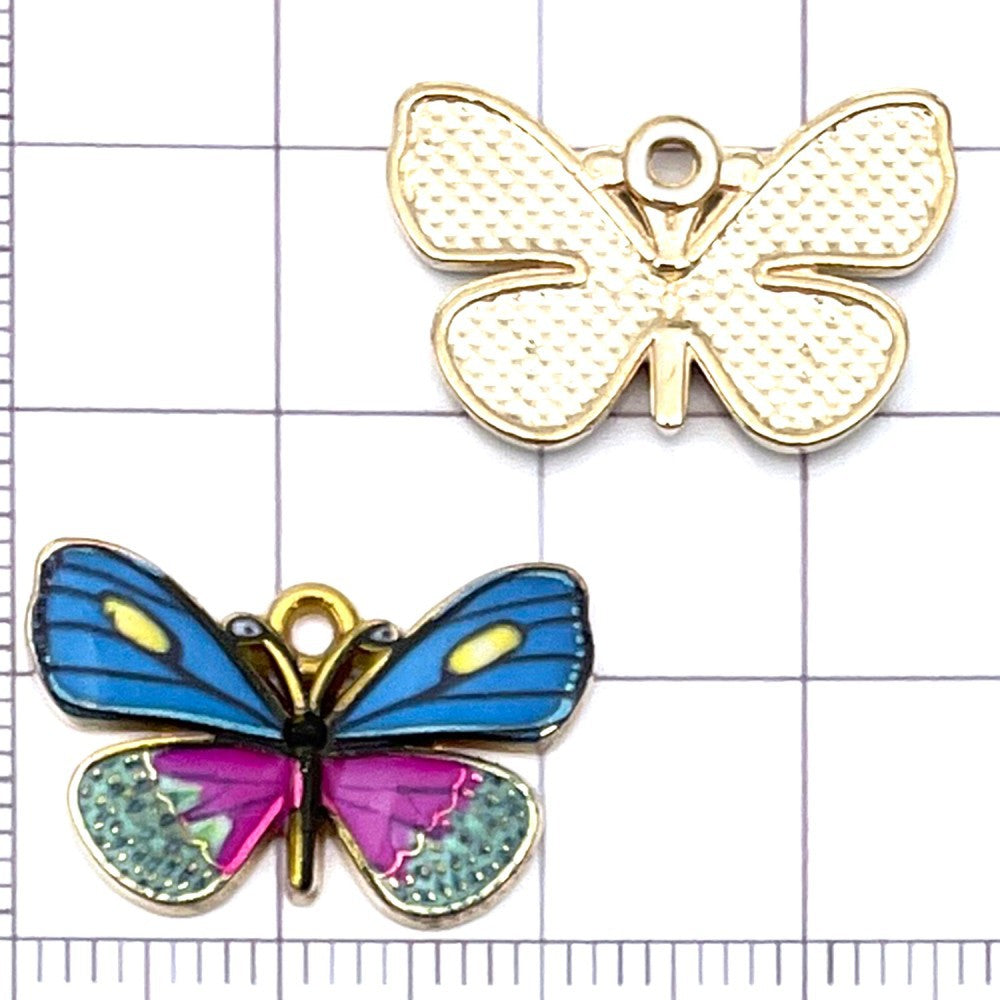 NO.6 butterfly pendant, DIY jewelry accessories.