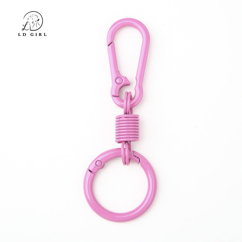 A Spring ring, keychain, pendant, DIY jewelry accessories, mobile phone chain ring
