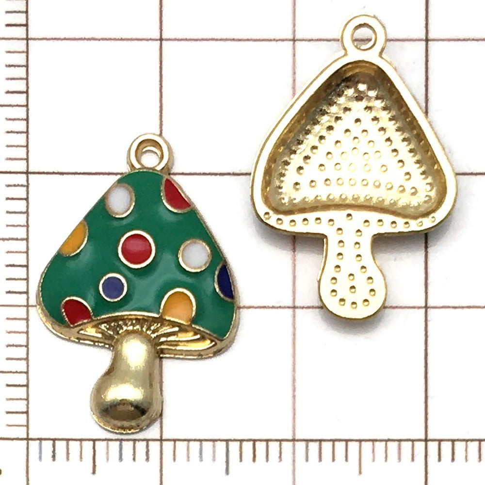 NO.15-1  green  charm metals, alloys