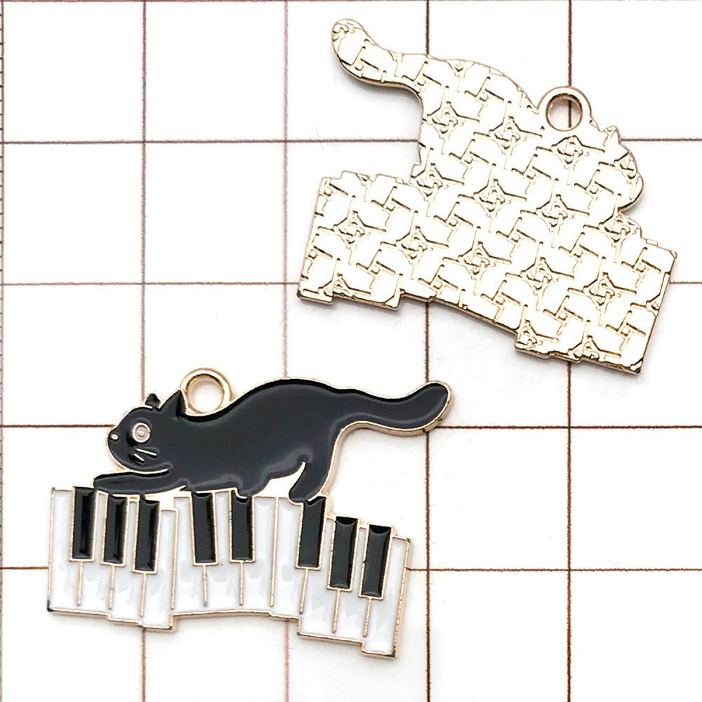 NO.13 Mix 10 music notes cat accessories