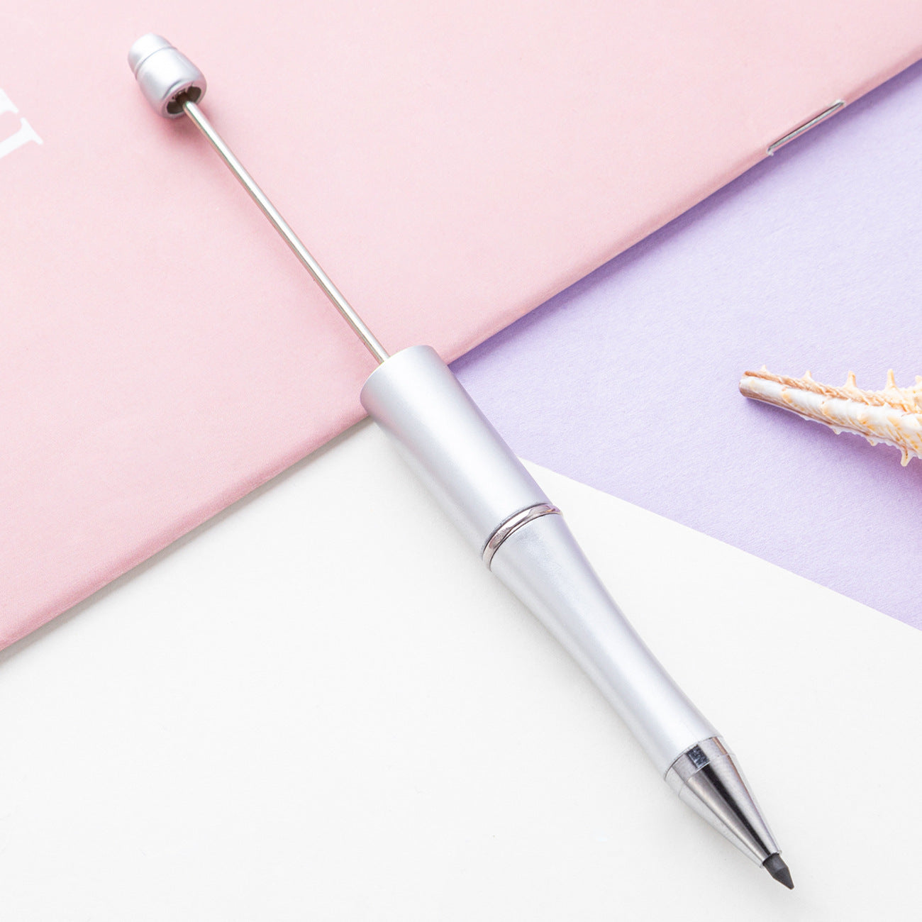 DIY beaded pencil, no sharpening, sketch drawing pencil