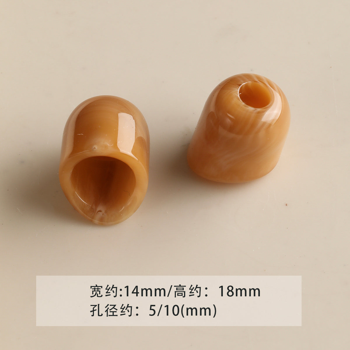 Acrylic smudged large holes/barrel beads/abacus beads/DIY accessories